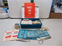 1960 Johnson & Johnson First Aid Auto Kit (latch