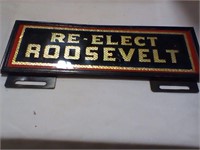 Re-Elect Roosevelt sign