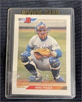 MIKE PIAZZA ROOKIE CARD GRADED MINT 10