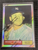 MICKEY MANTEL CARD