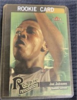 JOE JOHNSON ROOKIE CARD