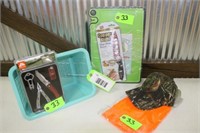 Basket  Knives Cutting Board, Camo Hat & More