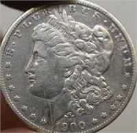 1900-O US MORGAN SILVER DOLLAR !