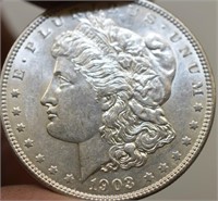 1903 US MORGAN SILVER DOLLAR ! SUPER NICE !