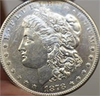 1878-S US MORGAN SILVER DOLLAR !