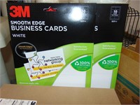 (2) Cases of Ink jet business cards plus