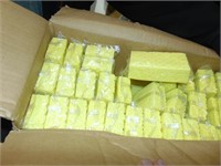 Box full of utility sponges
