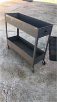 Rolling Metal Cart