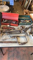 Miscellaneous Tools & 3 Rigid Pipe Wrenches