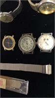 Lot of 11 Mens Watches