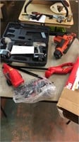 Lot of Battery Operated Tools (as - is)