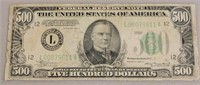 1934A $500 bill