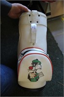 WHITE JUNIOR LOONEY TOON GOLF BAG