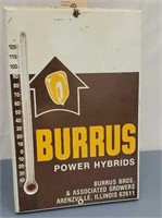 Tin Burrus power hybrids advertising thermometer