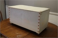 Vintage Padded Bench Toy Chest