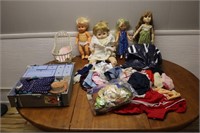 Vintage Dolls & Doll Clothes