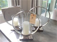 3PC CANDLE HOLDERS
