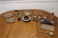 Silver Stuff - Rogers Sterling Candlestick Holders