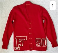 Forreston 1950 Girl's Letter Sweater