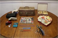 Vintage Tackle Box, Crafts, Paper Doll Clothes
