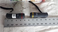 2 new led flashlights batteries included