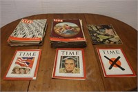 1940s LIFE Magazines & Time Magazines