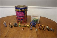Large Lot of Disney Action Figures & Dinosaurs