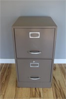 2-Drawer Filing Cabinet with Keys