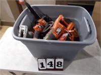 Tote Black & Decker Tools/Chargers & Batterys