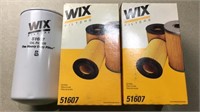 3 Wix 51607 oil filters