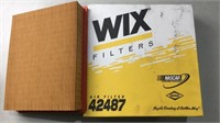 2 Wix 42487 air filters