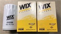3 Wix 51036 oil filters