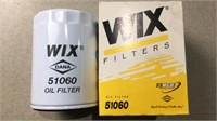 2 Wix 51060 oil filters