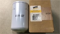 2 Wix 51457 hydraulic filters