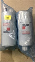 2 Fleetguard FS19596 fuel filters