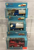 3 Boxed Penny Toy Vehicles