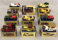 11 Boxed Matcbox Models of Yesteryear