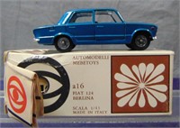 Boxed Mebetoys A16 Fiat 124 Berlina