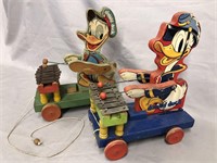 Fisher Price 177 & 185 Donald Duck Xylophone