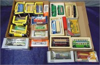21 Assorted Die Cast Busses