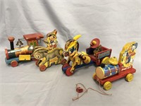 4 Fisher Price Pull Toys