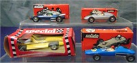 4 Boxed Diecast Racers