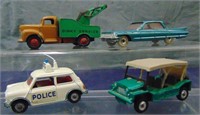 4 Vintage Dinky Toys