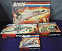 4 Boxed Hasbro GI Joe Toys