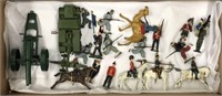 Assorted Vintage Figures And Vehicles