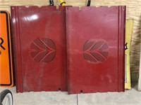 Two 52x34 Inch Metal Panels PU ONLY
