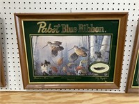 21x16 Inch Pabst Woodcock Beer Advertising Sign