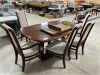 72x40 Dining Room Table/5 Chairs/ 18 Inch Leaf