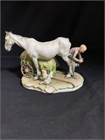 Limited Italy Porcelain Sculpture