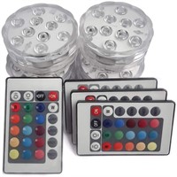 Submersible Led Lights - 4 Pack